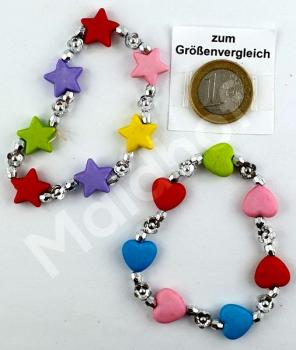 Herz- und Stern Armbänder