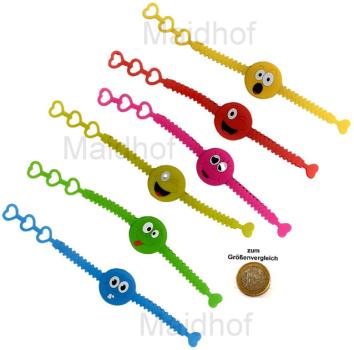 Armbänder mit lustigen Gesichtern