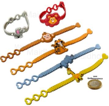 Armbänder mit Tiermotiven
