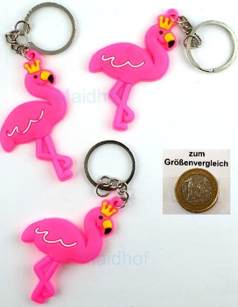 Flamingos an Schlüsselkette
