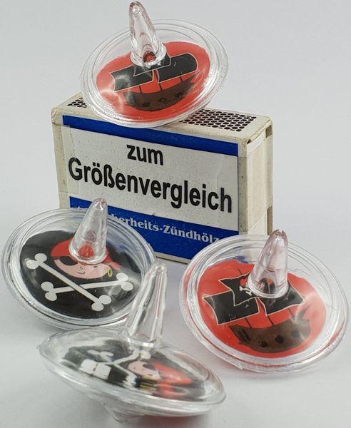 Kreisel mit Piraten-Motiv