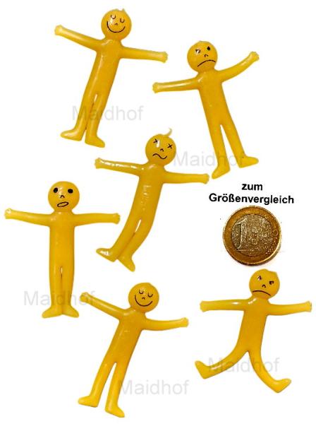 gelbe Stretchmännchen